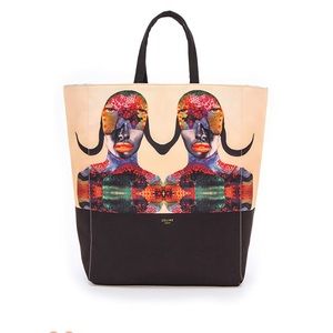 CELINE Paris Canvas Tote - Born Free